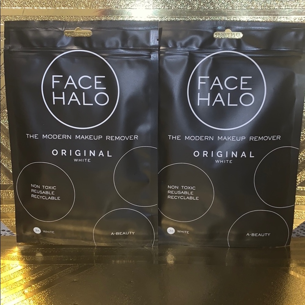 ⚡️FACE HALO⚡️the modern makeup remover lot of 2 💥